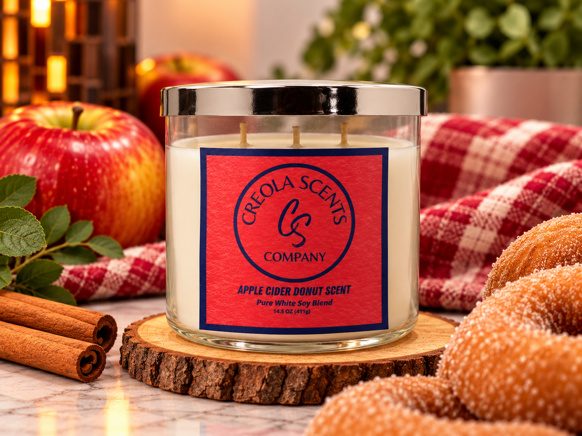 Apple Cider Donut Scented Candle