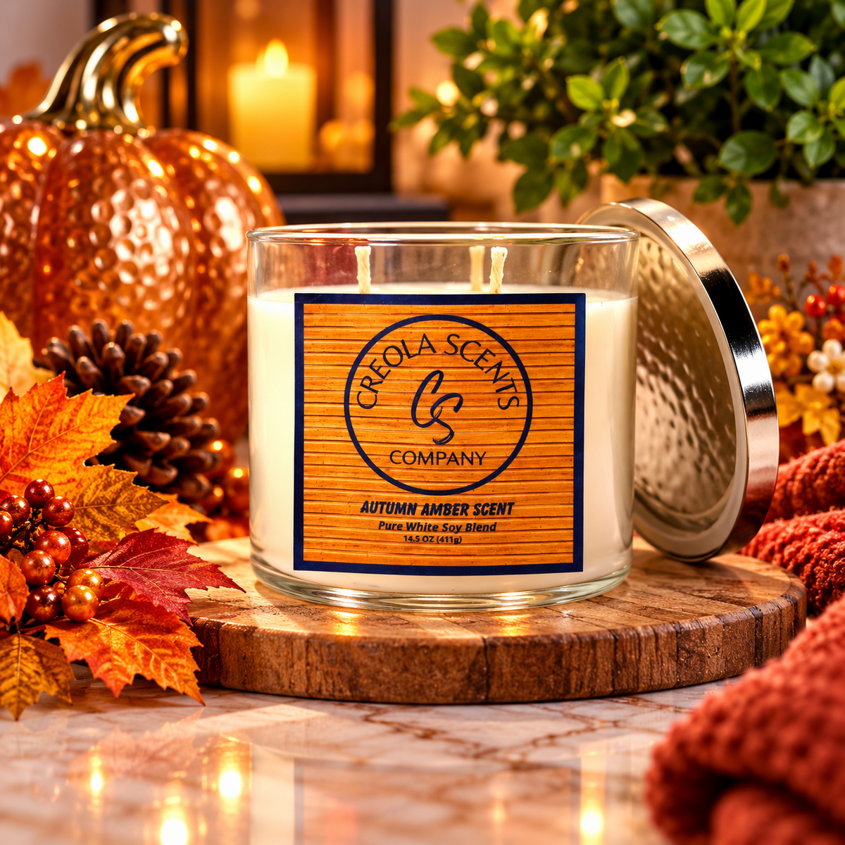✨Autumn Amber Scented Candle-Best Seller