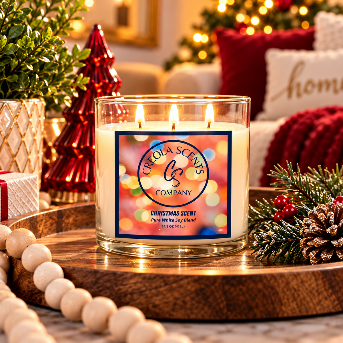 ✨Christmas Scented Candle – A Holiday Best Seller!